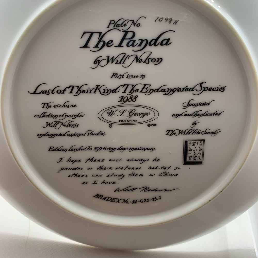 The Panda Collection Plate - Picture 9 of 9
